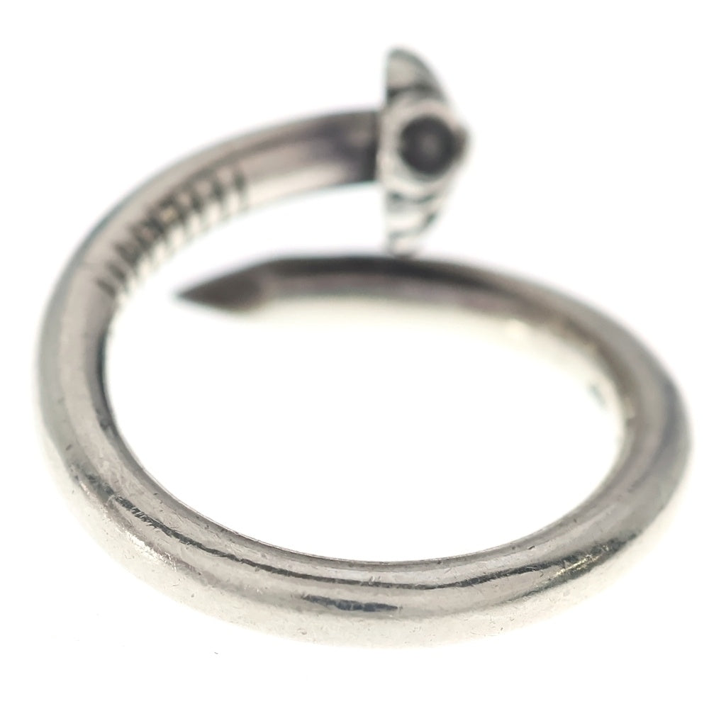 CHROME HEARTS(クロムハーツ) NAIL CRSBALL ネイル クロスボール リング シルバー BCA349