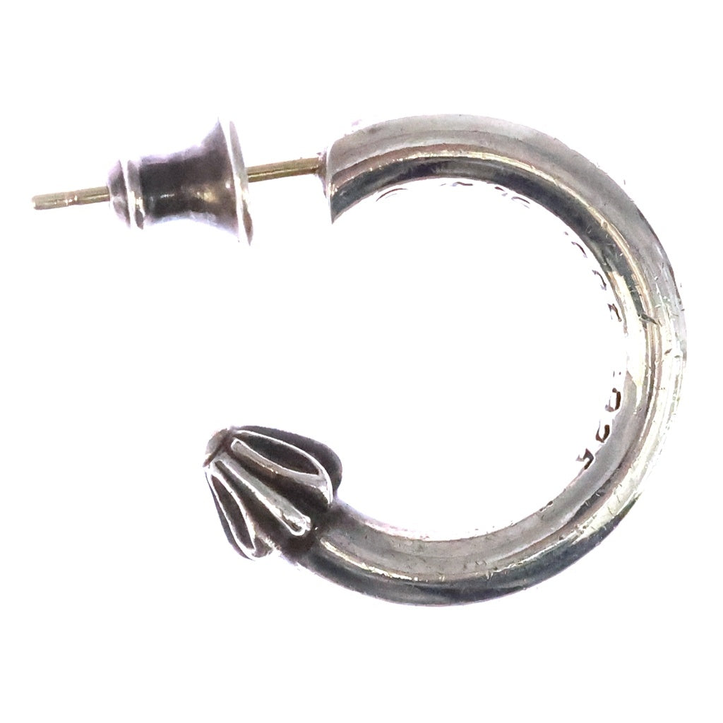 CHROME HEARTS(クロムハーツ) HOOP PLAIN プレーン フープピアス シルバー BCA101