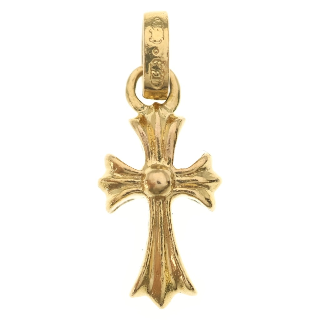 CHROME HEARTS(クロムハーツ) 22K CRS BBYFAT P/DIA ベイビーファットクロス PAVEダイヤ ペンダントトップ ゴールド BCA035