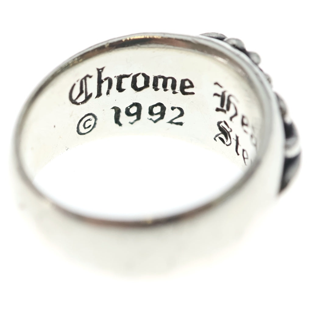 CHROME HEARTS(クロムハーツ) FLRL CRS フローラルクロス リング シルバー BCA346