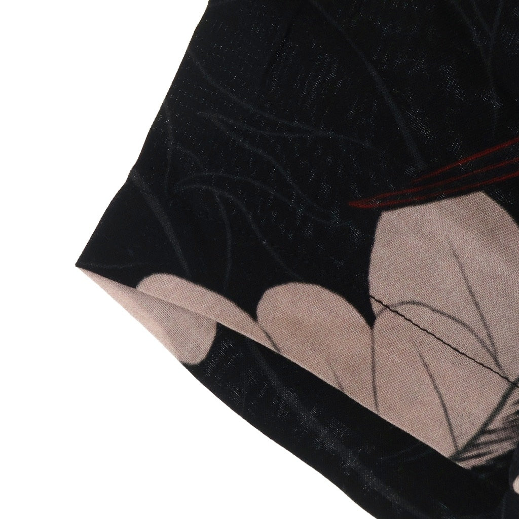 BUDSPOOL(バッズプール) ×GAKKIN 赤目鶴 HAWAIIAN SHIRT ガッキン 半袖