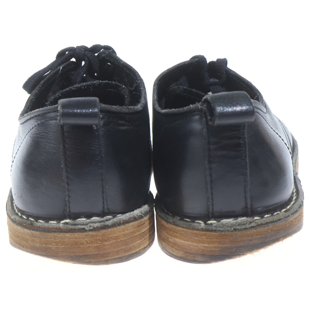 COMME des GARCONS HOMME(コムデギャルソンオム) モックトゥ 3ホール レザードレスシューズ ブラック