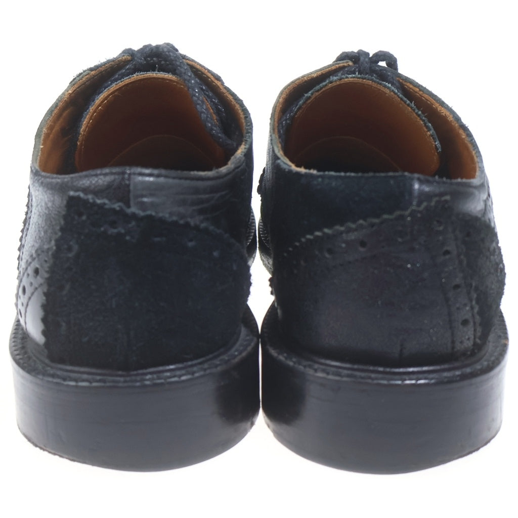 COMME des GARCONS JUNYA WATANABE MAN(コムデギャルソンジュンヤワタナベマン) ウィングチップ レーザーカット レザーシューズ ブラック