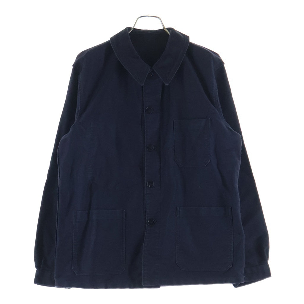 VINTAGE(ヴィンテージ) 50S-60S VINTAGE BARBE BLEUE バルブブルー ヴィンテージ モールスキン ワークシャツジャケット ブラック