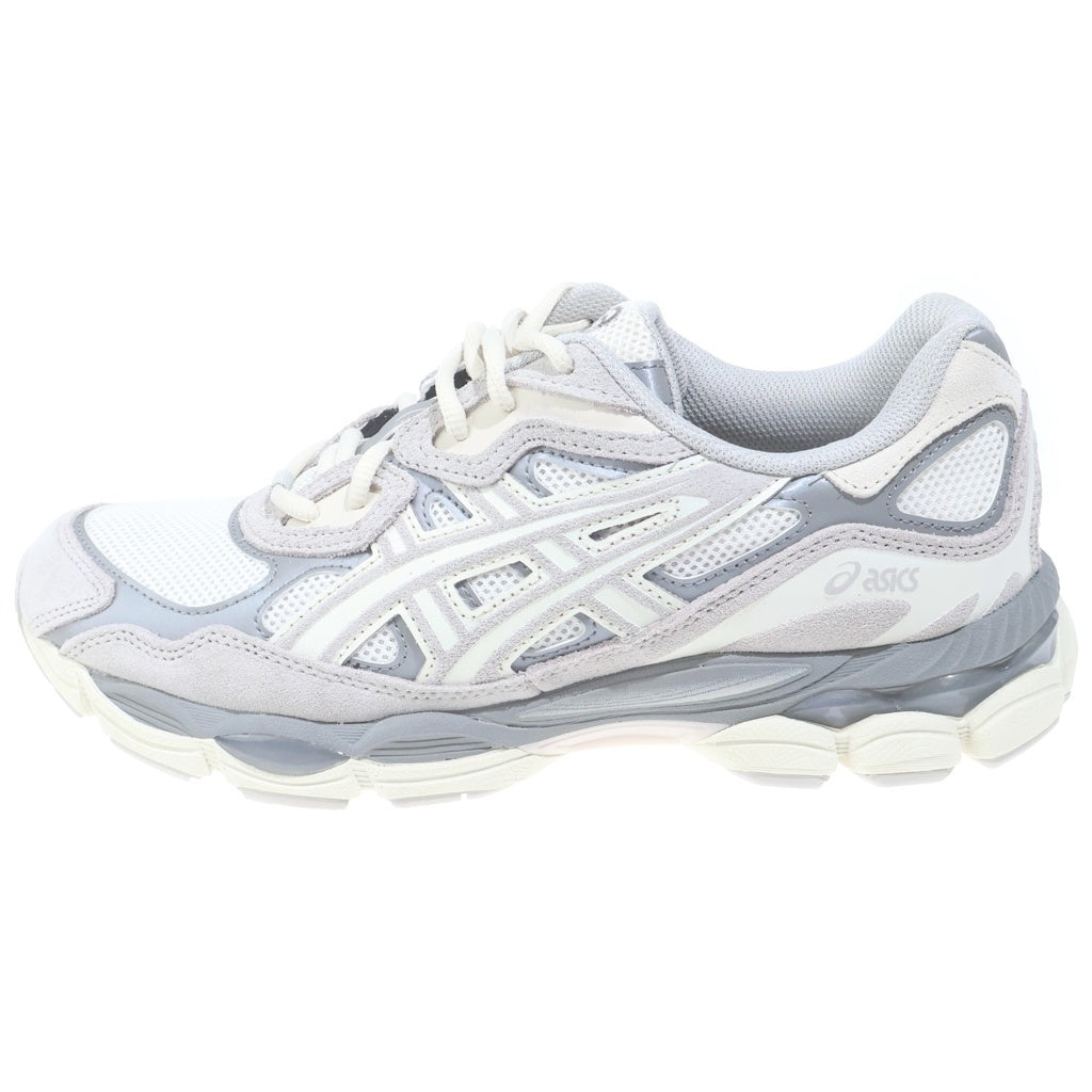 ASICS(アシックス) GEL-NYC CREAM ゲル クリーム スウェード メッシュ ローカットスニーカー ホワイト US9/27cm 1201A789
