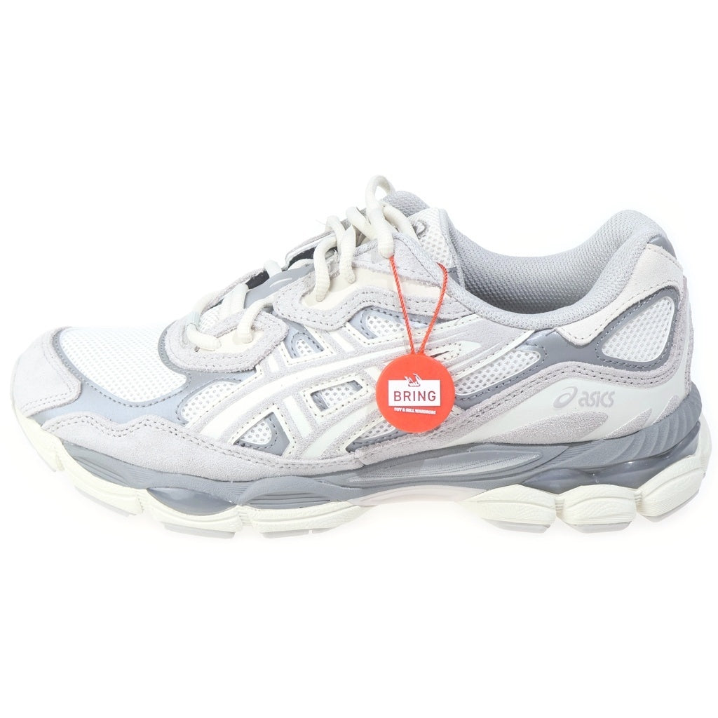 ASICS(アシックス) GEL-NYC CREAM ゲル クリーム スウェード メッシュ ローカットスニーカー ホワイト US9/27cm 1201A789