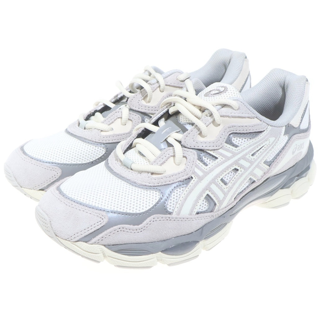 ASICS(アシックス) GEL-NYC CREAM ゲル クリーム スウェード メッシュ ローカットスニーカー ホワイト US9/27cm 1201A789