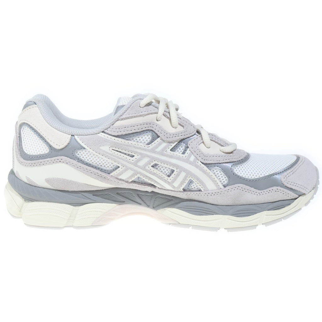 ASICS(アシックス) GEL-NYC CREAM ゲル クリーム スウェード メッシュ ローカットスニーカー ホワイト US9/27cm 1201A789