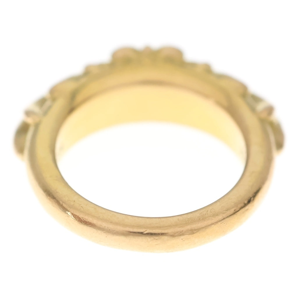 CHROME HEARTS(クロムハーツ) 22K BABYCLSC ベイビークラシック フローラルクロスリング ゴールド BCA391