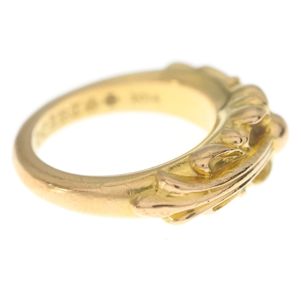 CHROME HEARTS(クロムハーツ) 22K BABYCLSC ベイビークラシック フローラルクロスリング ゴールド BCA391