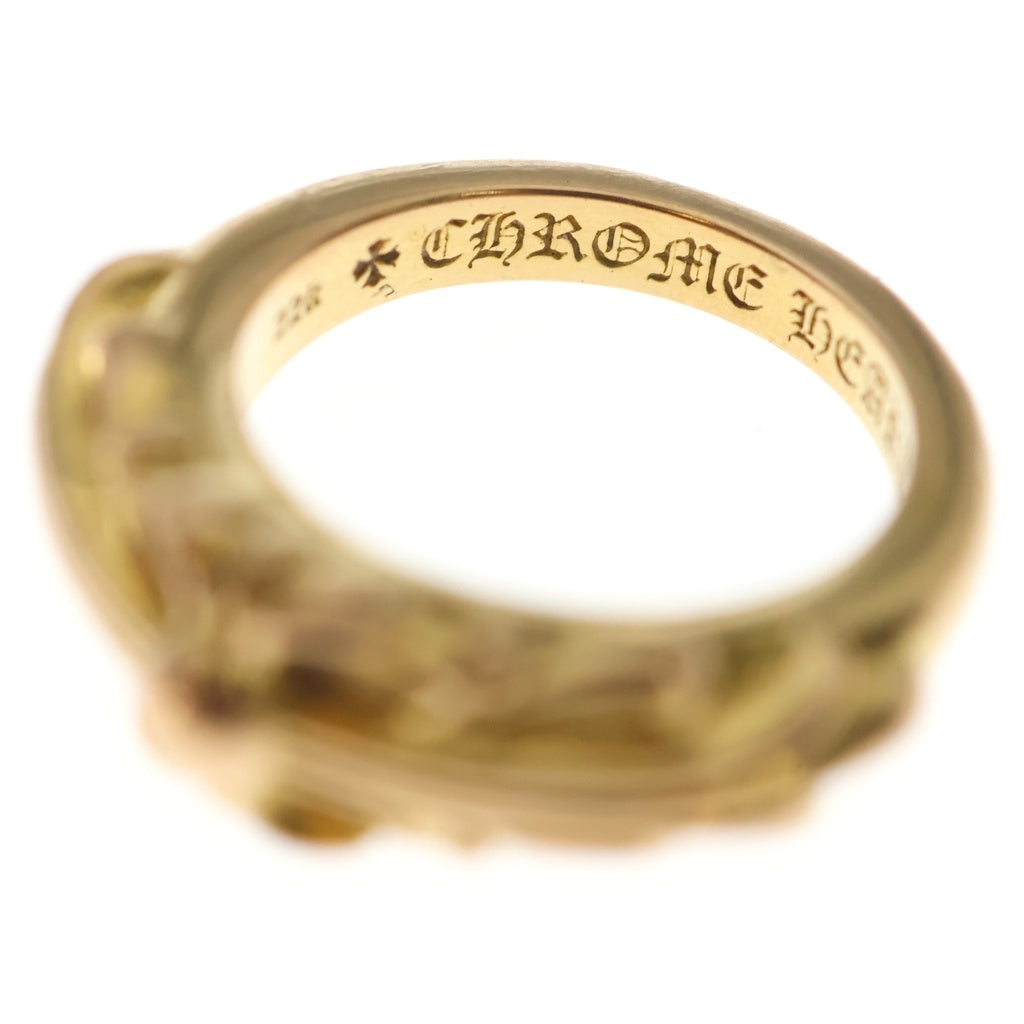 CHROME HEARTS(クロムハーツ) 22K BABYCLSC ベイビークラシック フローラルクロスリング ゴールド BCA391