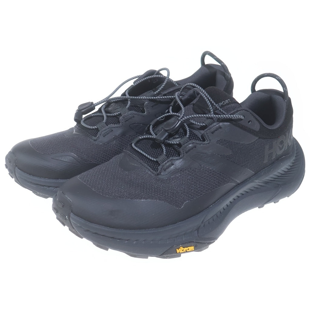 HOKA ONE ONE(ホカオネオネ) TRANSPORT GTX WIDE トランスポートワイド ローカットスニーカー ブラック US7.5/25.5cm 1169450