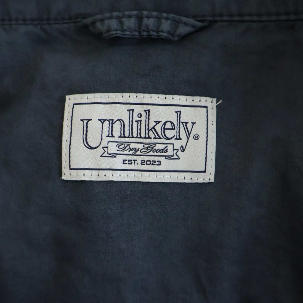 Unlikely(アンライクリー) 26SS Unlikely Coach Shirts Jacket アンライクリー コーチシャツジャケット グレー U26S-18-0004