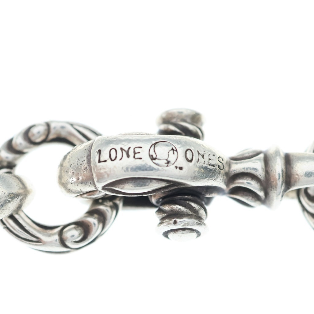 LONE ONES(ロンワンズ) SILK LINK シルク リンク ブレスレット (クレーン サークル) シルバー