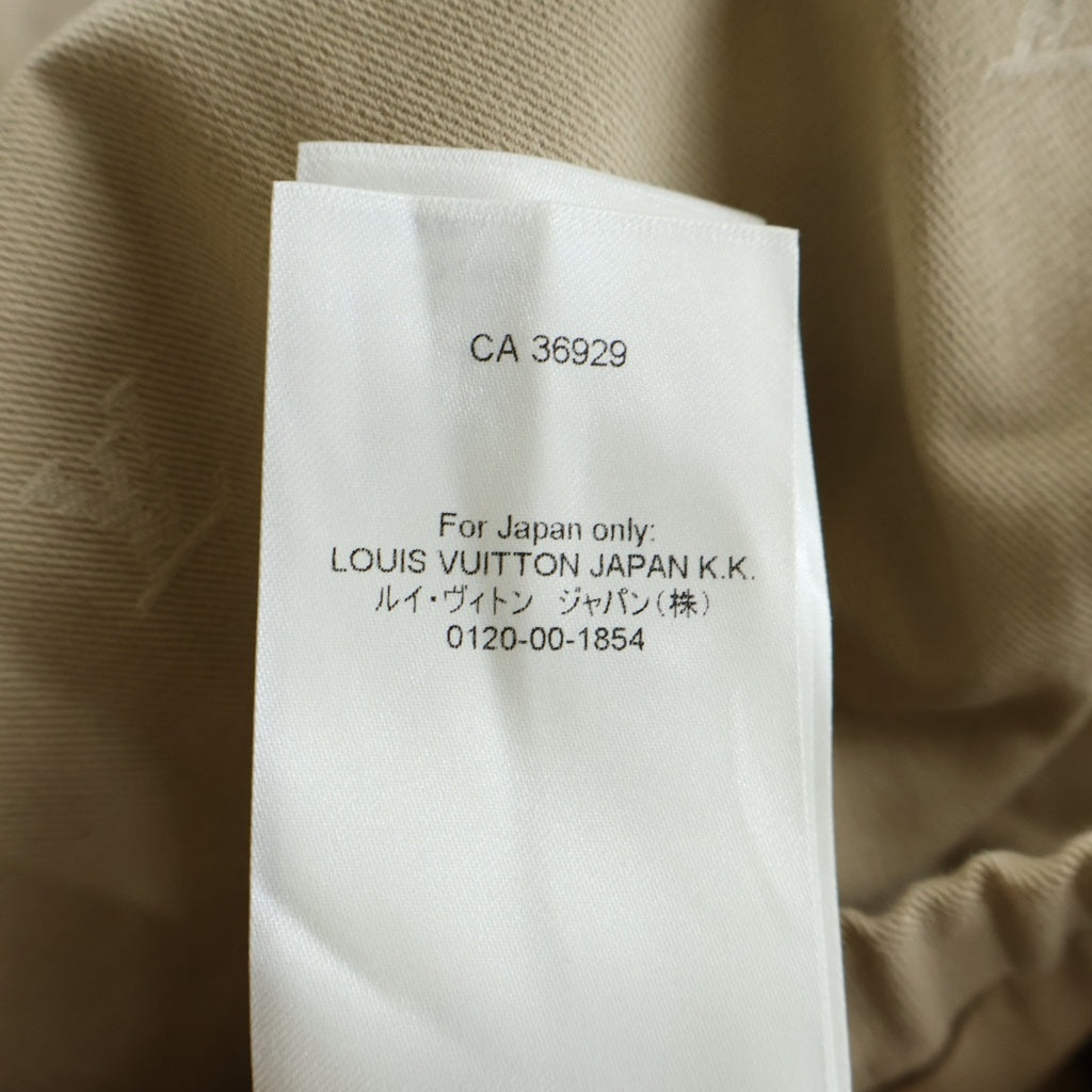 LOUIS VUITTON(ルイヴィトン) 24AW LV LOGO ALLOVER ZIPUP JACKET LVロゴ総柄 ジップアップジャケット ベージュ RM242MQ KKA HRB41W