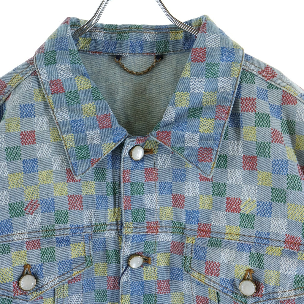 LOUIS VUITTON(ルイヴィトン) 25SS DAMIE DENIM TRACKER JACKET ダミエ