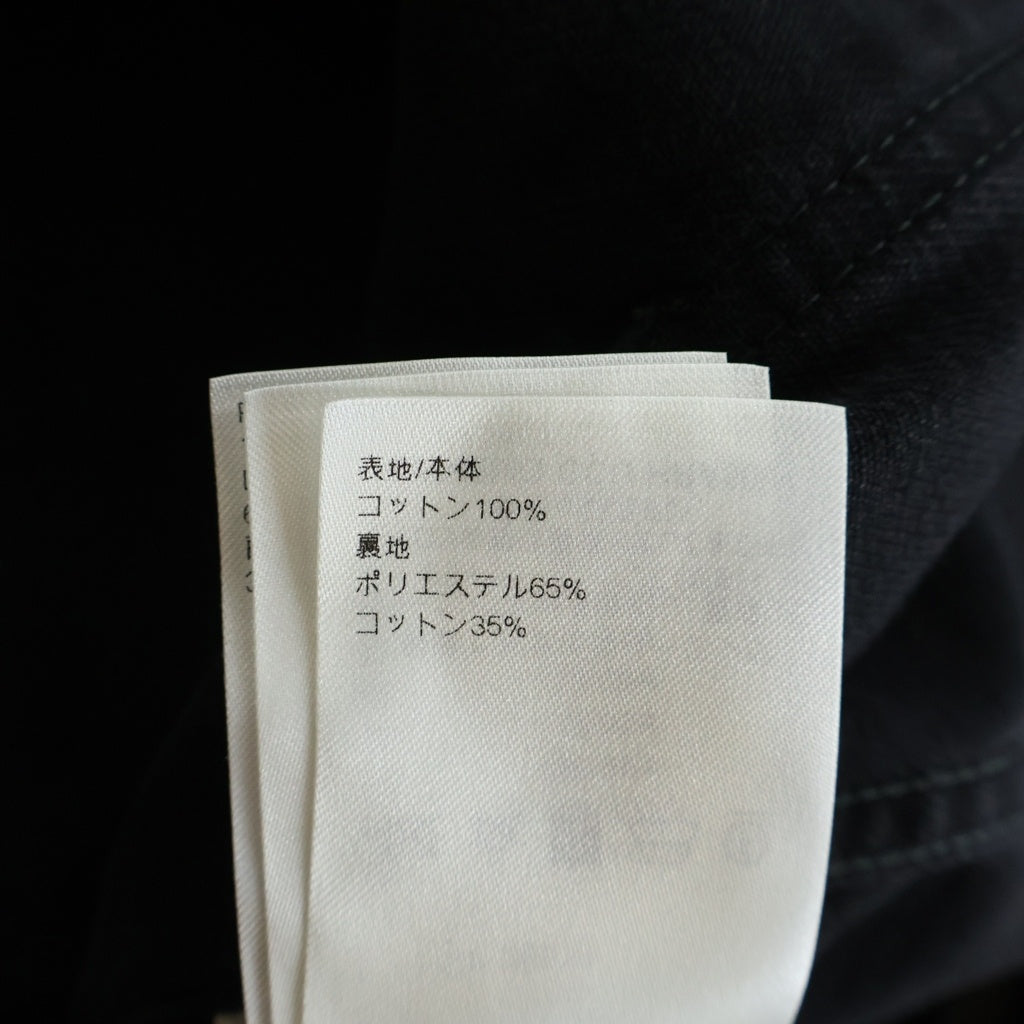 LOUIS VUITTON(ルイヴィトン) 24AW モノグラムエンボス ワークウェア ジップアップデニムジャケット ブラック RM242MQ CCU HRA50W