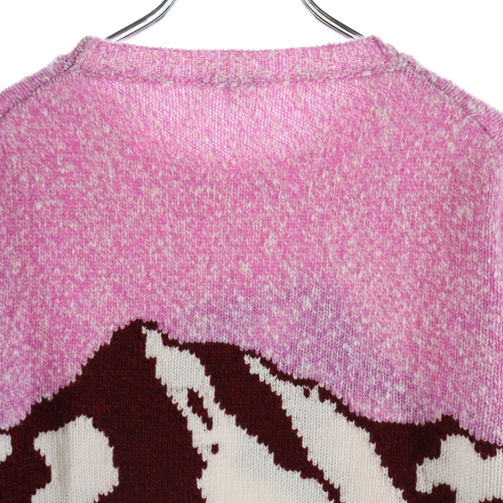 CHANEL(シャネル) 24年製 カシミヤ混 ウールニットセーター レディース ピンク P77382 K11286