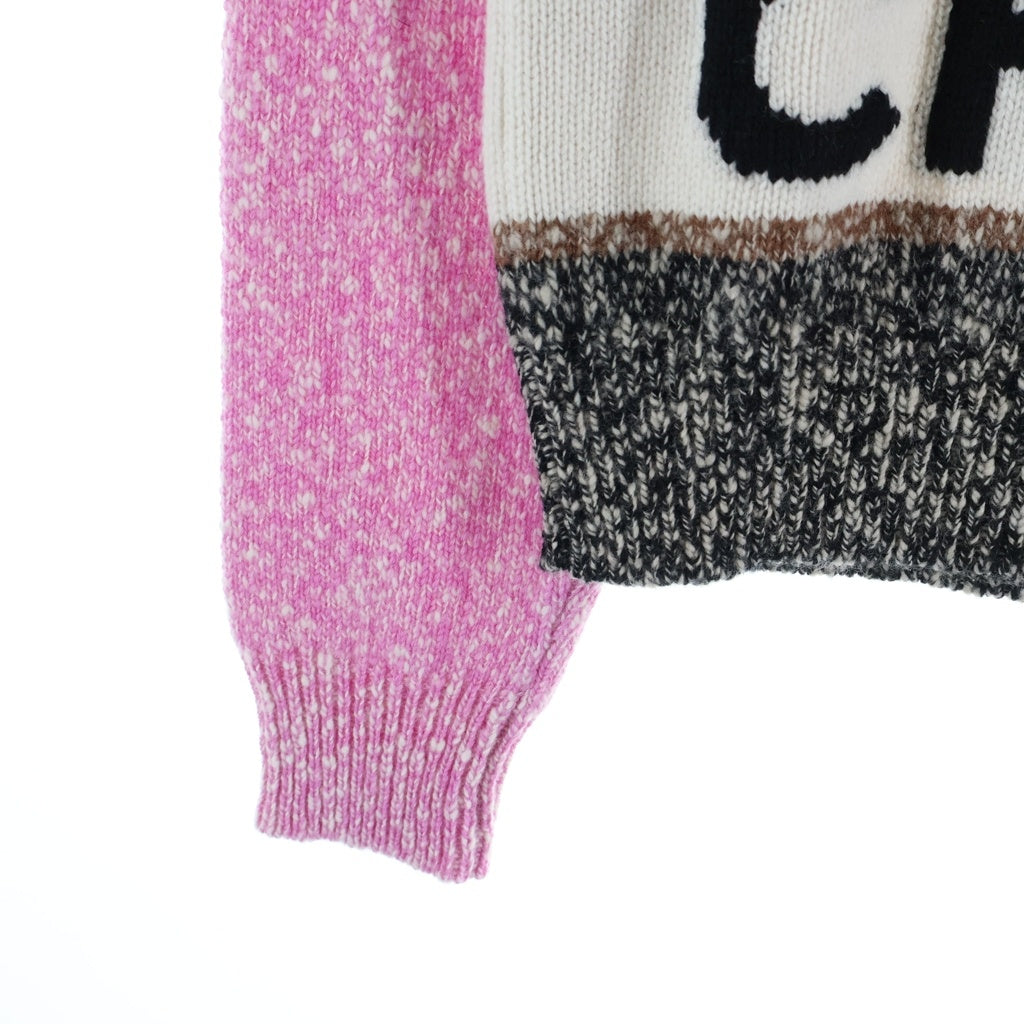 CHANEL(シャネル) 24年製 カシミヤ混 ウールニットセーター レディース ピンク P77382 K11286