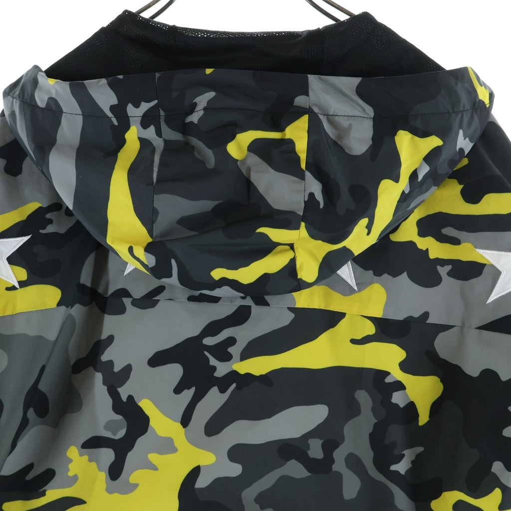 F.C.R.B.(エフシーアールビー) 22AW CAMOUFLAGE TEAM JACKET カモフラージュ フロントロゴ ジップアップ フーデッドチームジャケット FCRB-222000