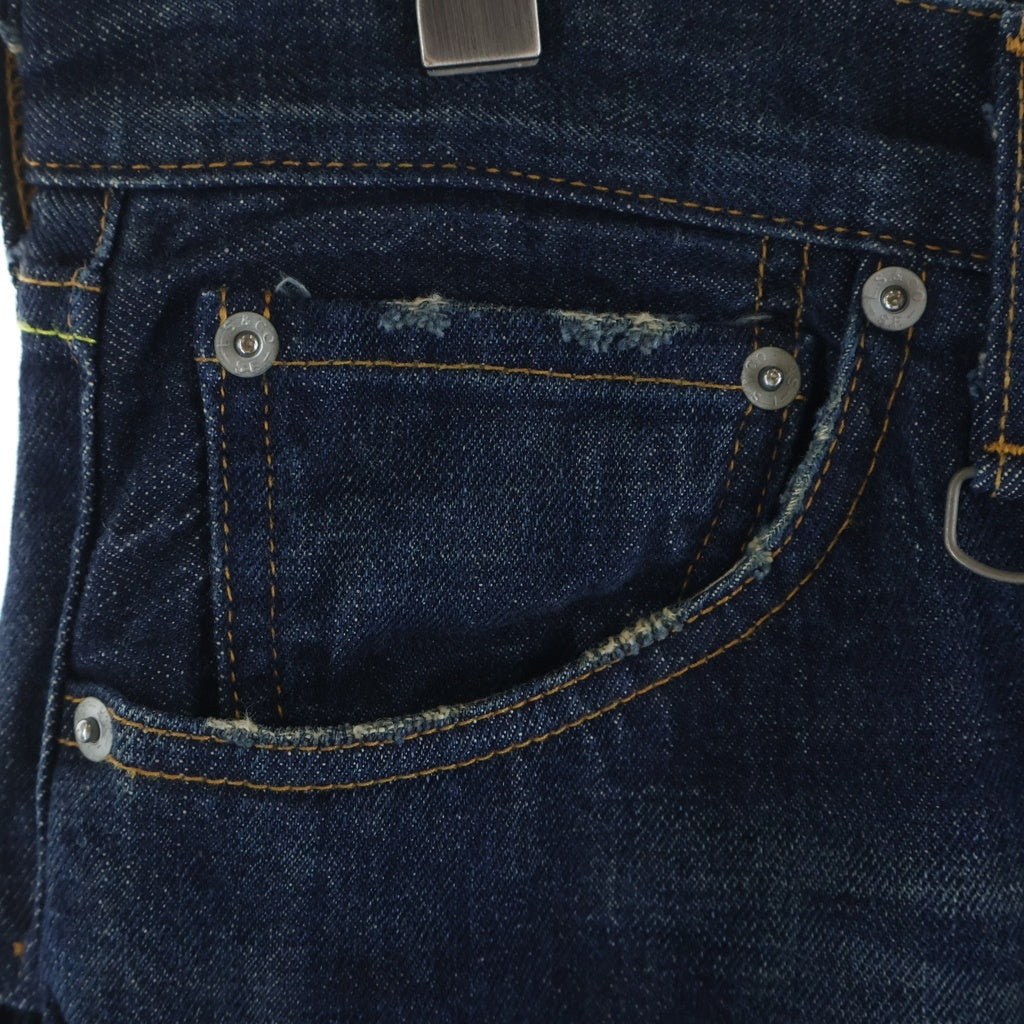 Levi's Fenom(リーバイス フェノム) ×FRAGMENT DESIGN 505 DISCO フラグメントデザイン ディスコ ラインストーン ジップフライ ストレートデニムパンツ インディゴ