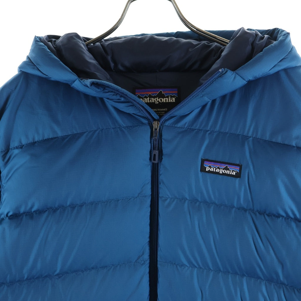 PATAGONIA(パタゴニア) 17AW HI-LOFT ハイロフト フーデッド ジップアップダウンジャケット ブルー 84902