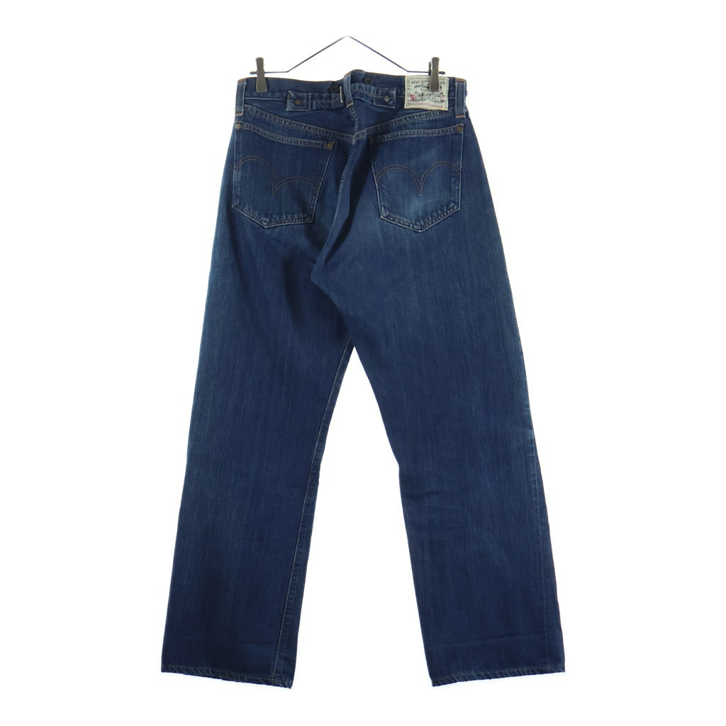 Levi's(リーバイス) 90S VINTAGE 201XX 復刻 布パッチ ボタン裏555 バレンシア工場 ヴィンテージ シンチバック ボタンフライ デニムパンツ インディゴ