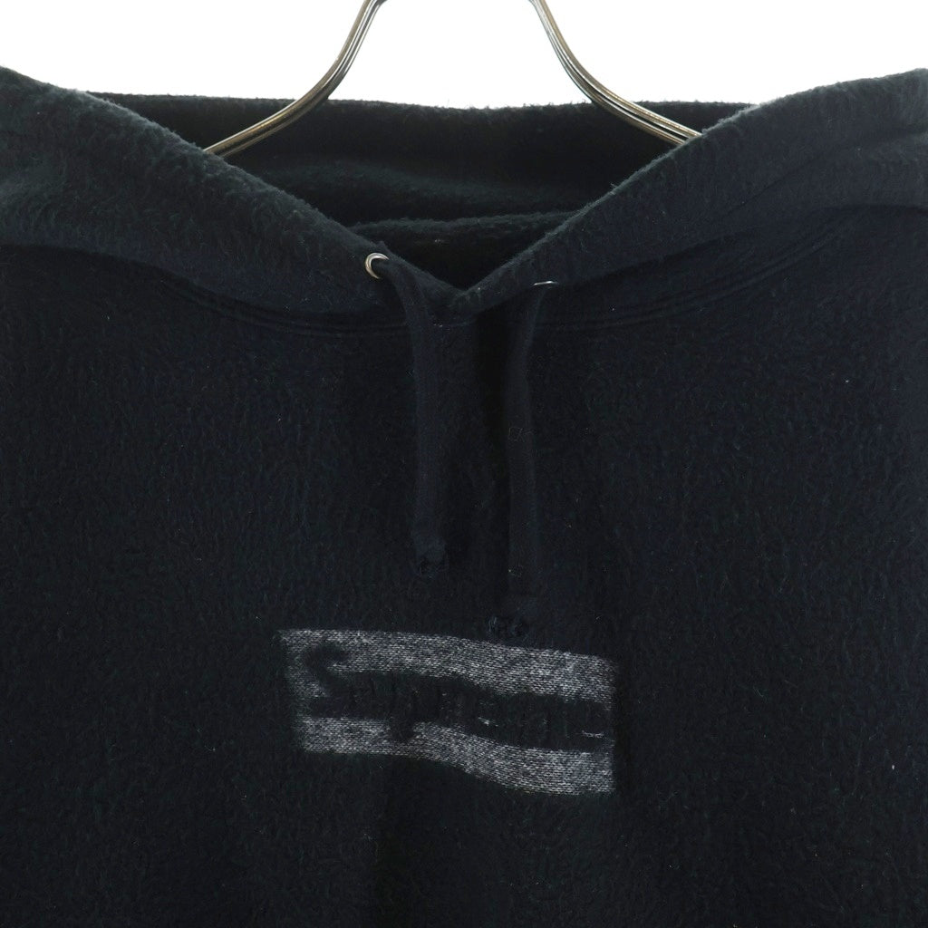SUPREME(シュプリーム) 23SS Inside Out Box Logo Hooded Sweatshirt インサイド アウト ボックス ロゴ フーデットスウェット プルオーバーパーカー ブラック