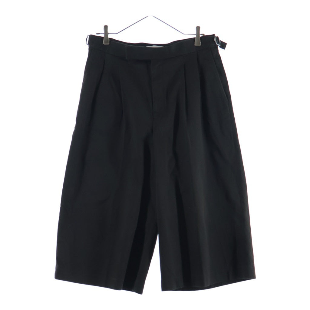 marka(マーカ) 25SS TWO TUCK CROPPED TROUSERS ツータック クロップドトラウザーズ 7分丈ショーツ ダークブラウン M25B05PT01E