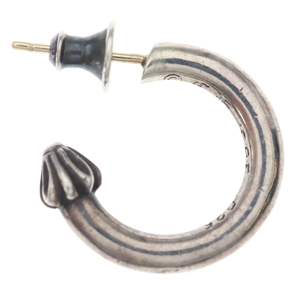 CHROME HEARTS(クロムハーツ) HOOP PLAIN プレーン フープピアス シルバー BCA101