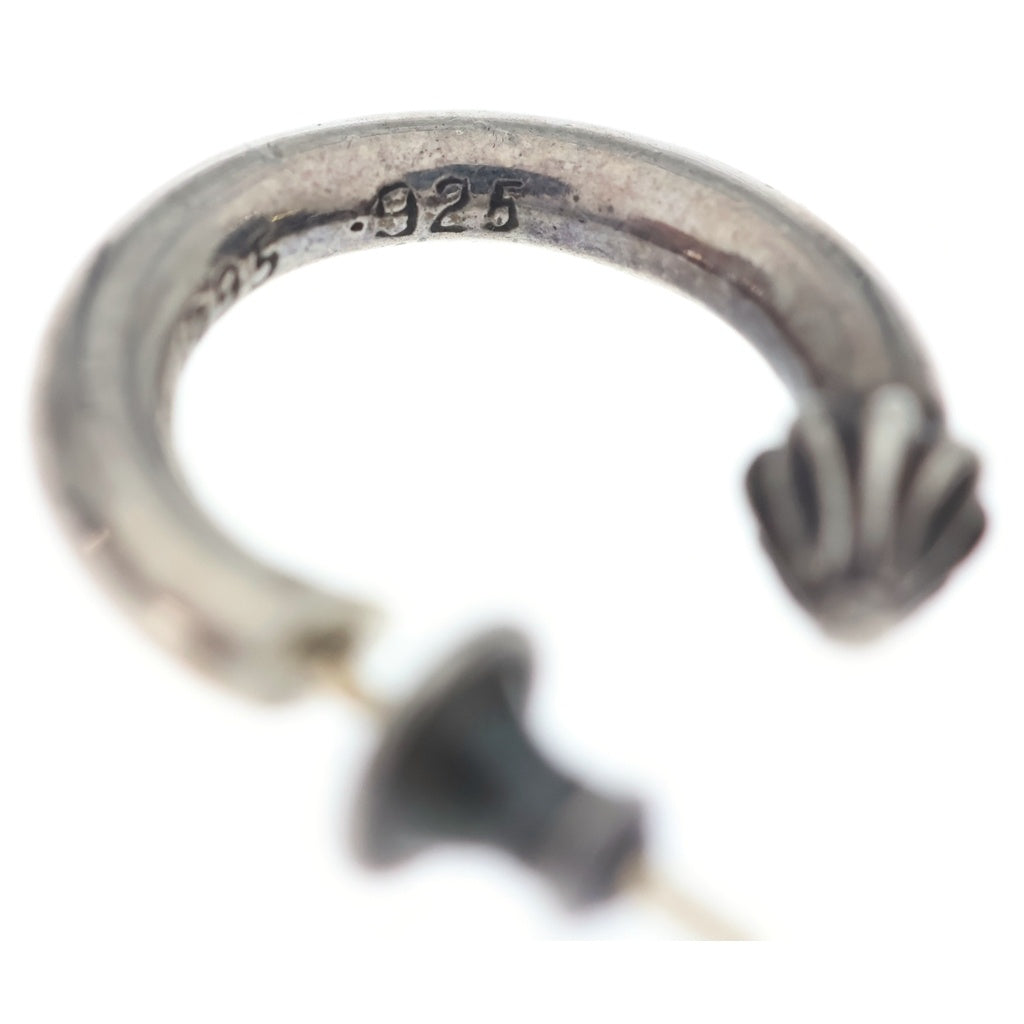 CHROME HEARTS(クロムハーツ) HOOP PLAIN プレーン フープピアス シルバー BCA101