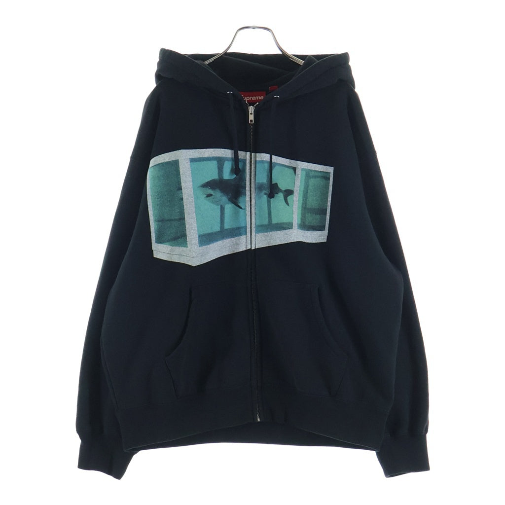 SUPREME(シュプリーム) 25SS Damien Hirst Zip Up Hooded Sweatshirt ダミアンハースト スウェット ジップアップパーカー フーディー ブラック