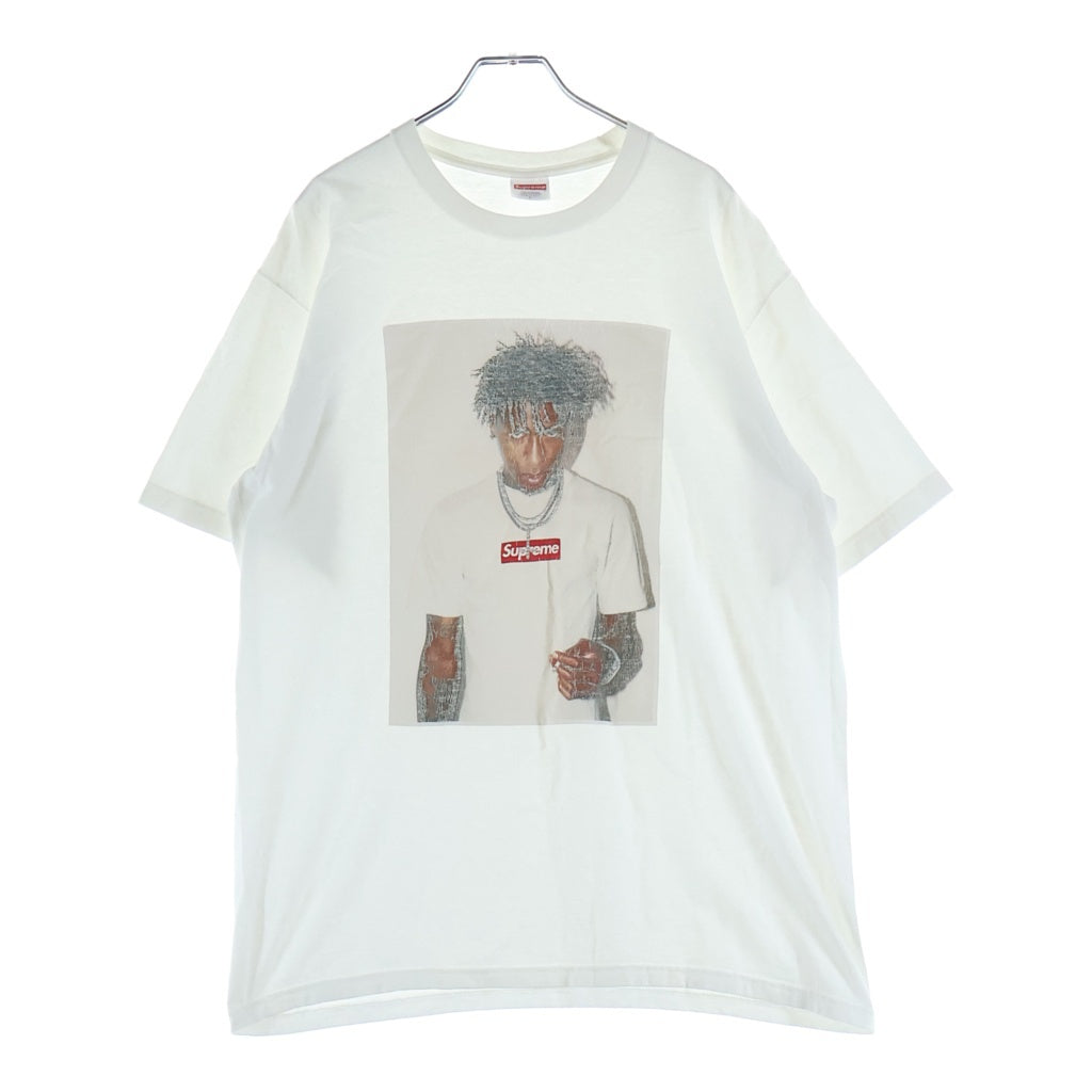 SUPREME(シュプリーム) 23AW NBA Young Boy Tee ヤングボーイ フォトプリント クルーネック 半袖Tシャツ カットソー ホワイト