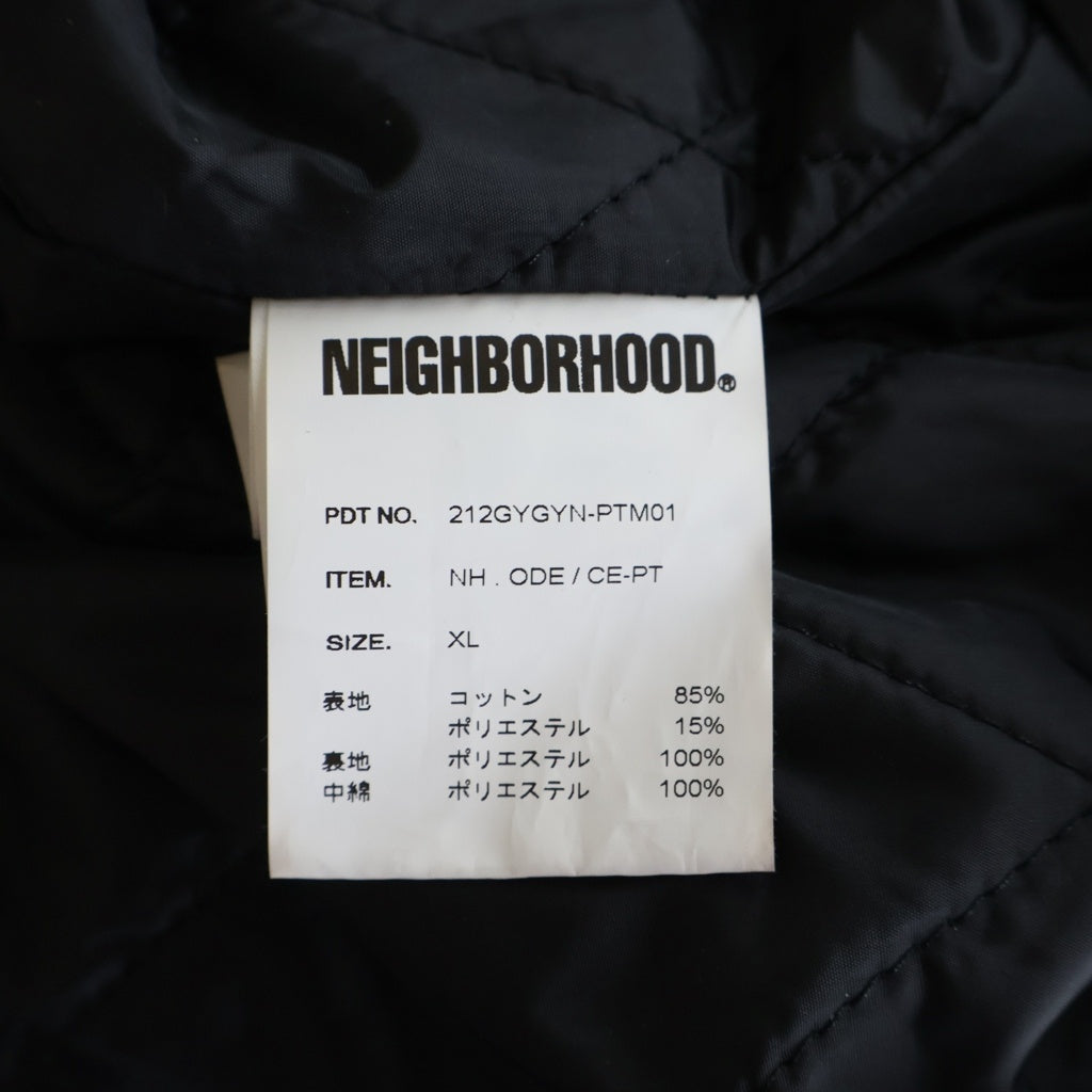 NEIGHBORHOOD(ネイバーフッド) 21AW ×GRIP SWANY NH.ODE/CE-PT グリップスワニー コットン オーバーオール ブラック 212GYGYN-PTM01