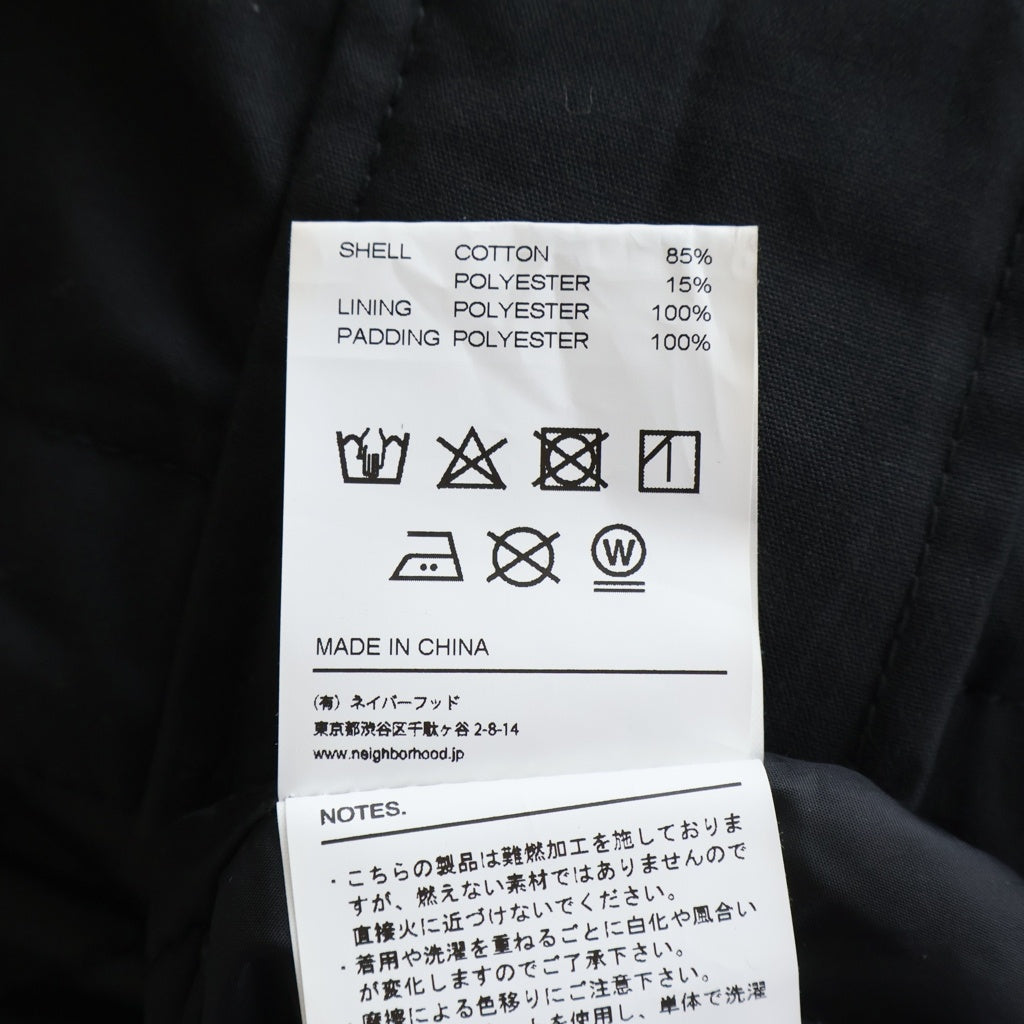 NEIGHBORHOOD(ネイバーフッド) 21AW ×GRIP SWANY NH.ODE/CE-PT グリップスワニー コットン オーバーオール ブラック 212GYGYN-PTM01