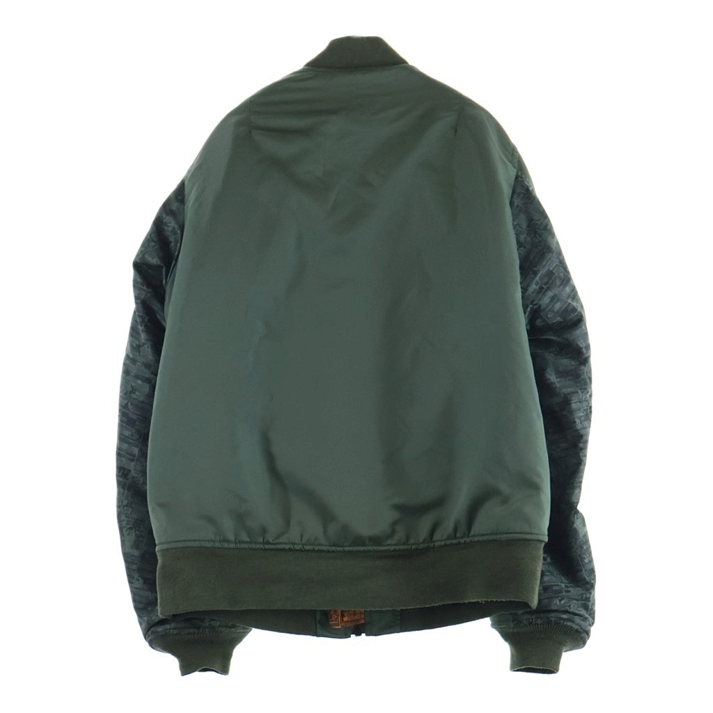WTAPS(ダブルタップス) MA-1 JACKET FIELD NYLON ナイロン フィールド リバーシブルボンバージャケット カーキ/オレンジ 2007/2ND GWDT-JK-M01