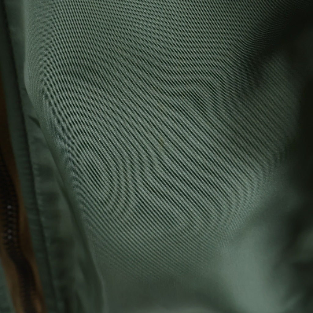 WTAPS(ダブルタップス) MA-1 JACKET FIELD NYLON ナイロン フィールド リバーシブルボンバージャケット カーキ/オレンジ 2007/2ND GWDT-JK-M01