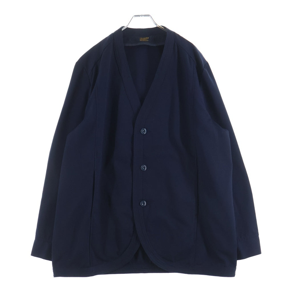 TENDERLOIN(テンダーロイン) T-WORK JKT ワーク ノーカラー カーディガン ジャケット ネイビー