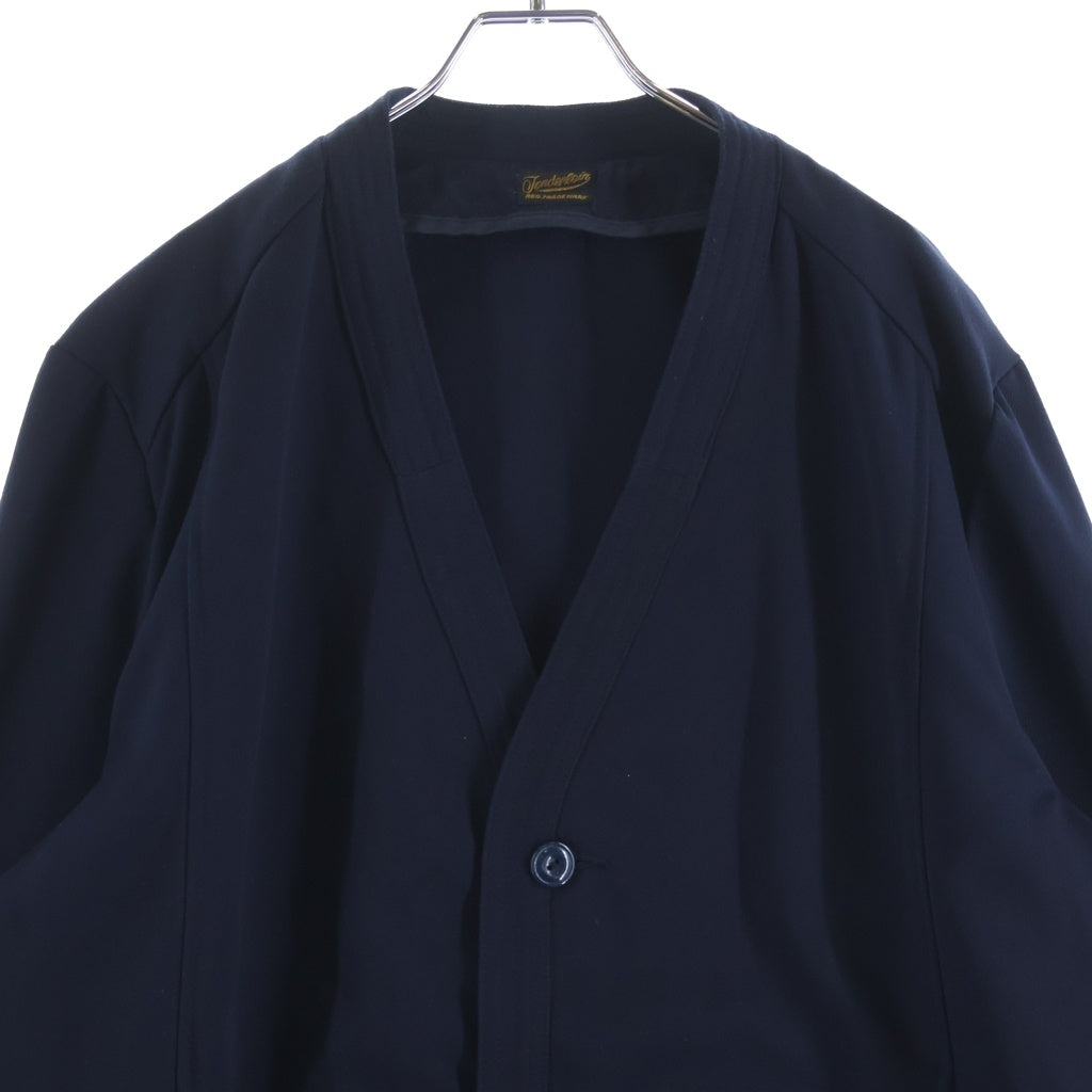 TENDERLOIN(テンダーロイン) T-WORK JKT ワーク ノーカラー カーディガン ジャケット ネイビー