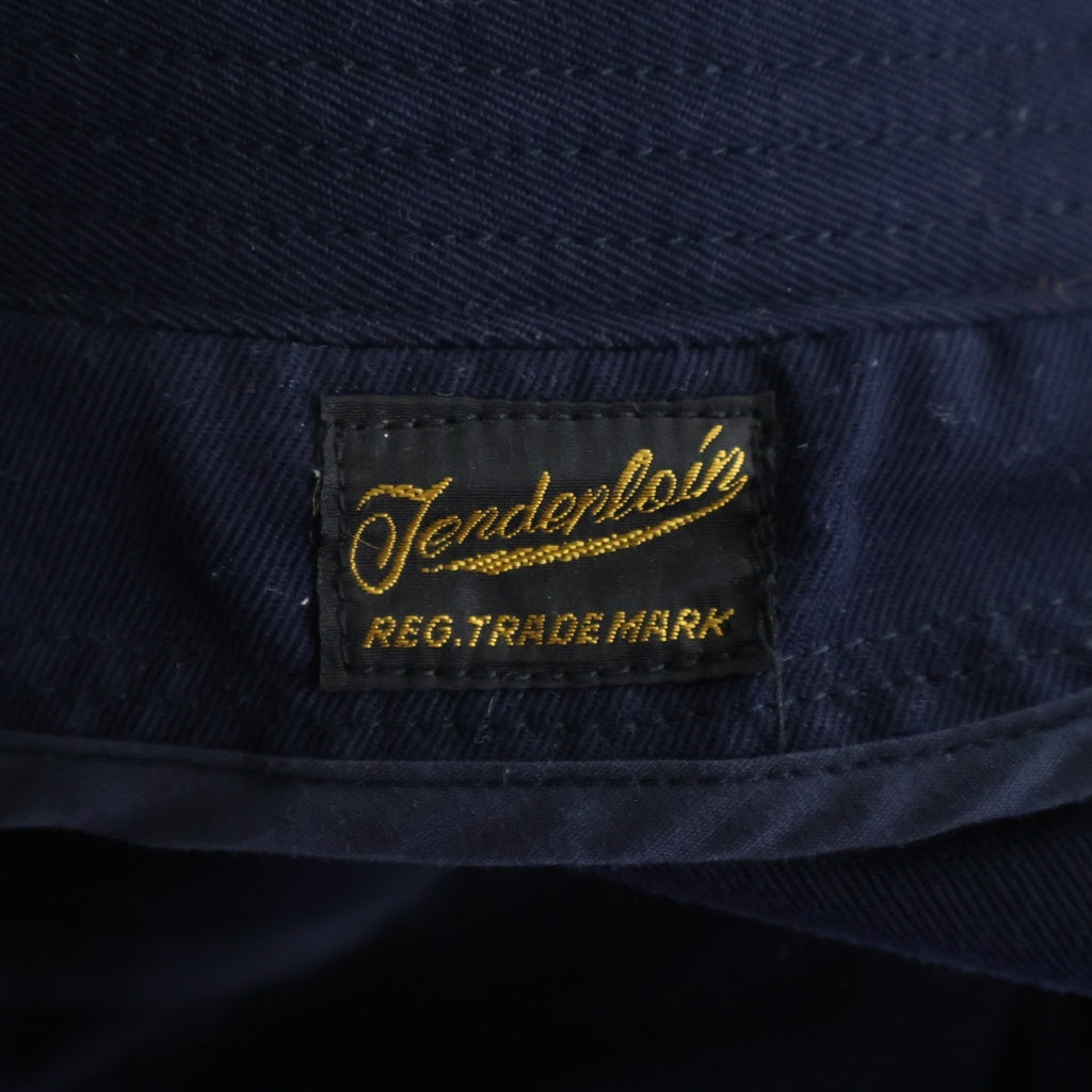 TENDERLOIN(テンダーロイン) T-WORK JKT ワーク ノーカラー カーディガン ジャケット ネイビー