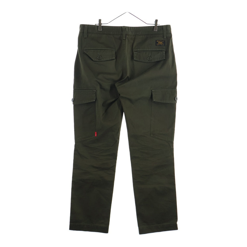 WTAPS(ダブルタップス) 13AW JUNGLE SKINNY/TROUSERS.COTTON.WESTPOINT ジャングルスキニー カーゴトラウザーズ パンツ カーキ 132LTDT-PTM06
