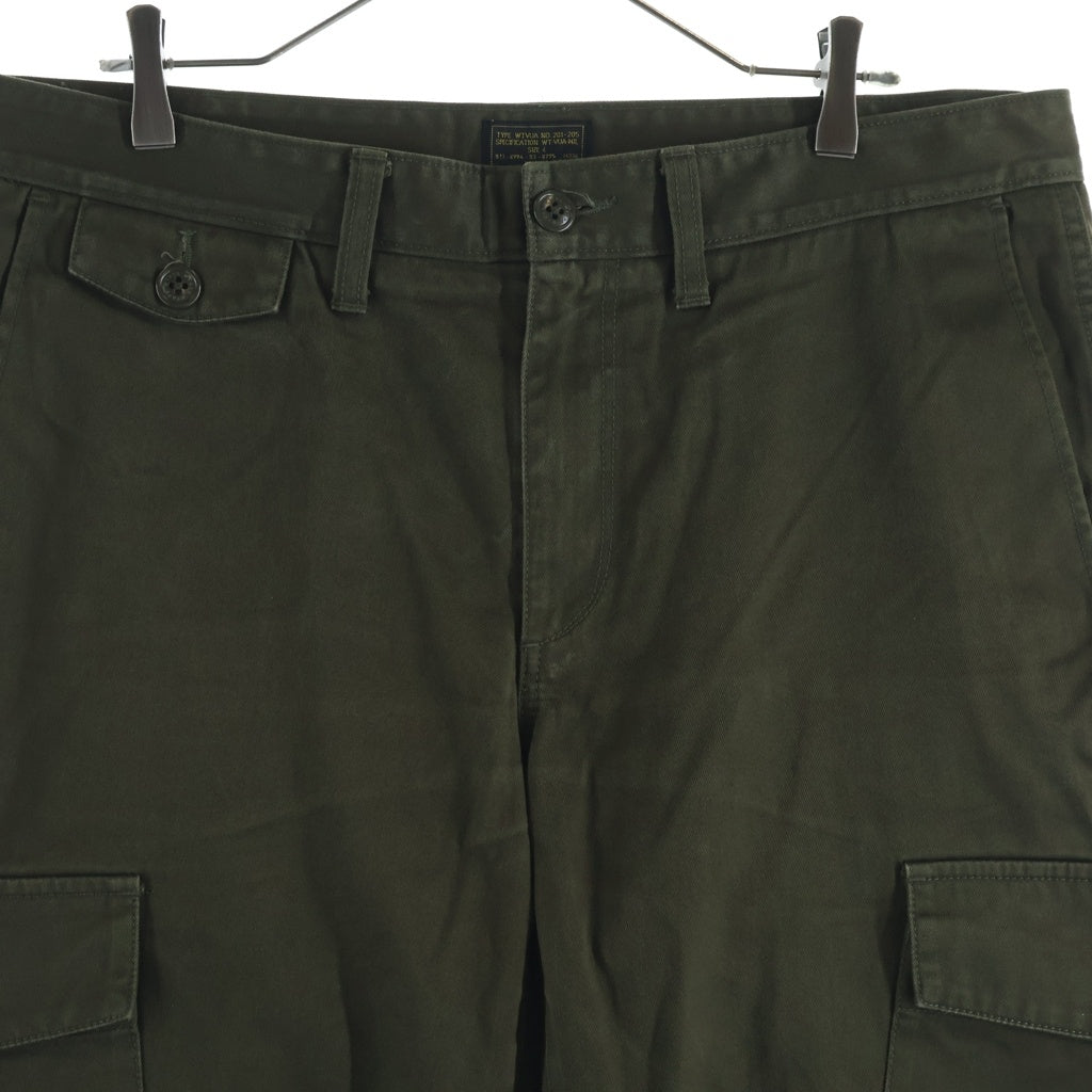 WTAPS(ダブルタップス) 13AW JUNGLE SKINNY/TROUSERS.COTTON.WESTPOINT ジャングルスキニー カーゴトラウザーズ パンツ カーキ 132LTDT-PTM06