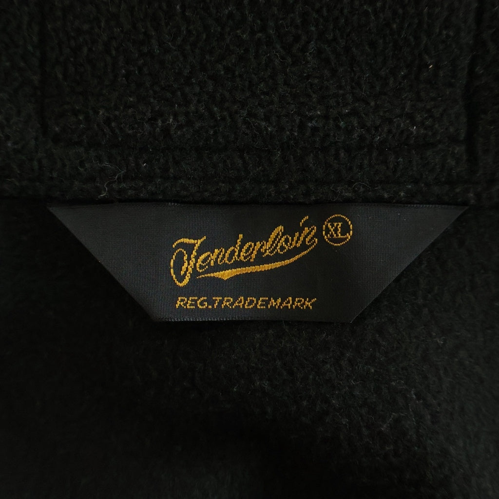 TENDERLOIN(テンダーロイン) 20AW FLEECE JKT フリース スナップボタン ジャケット ブラック