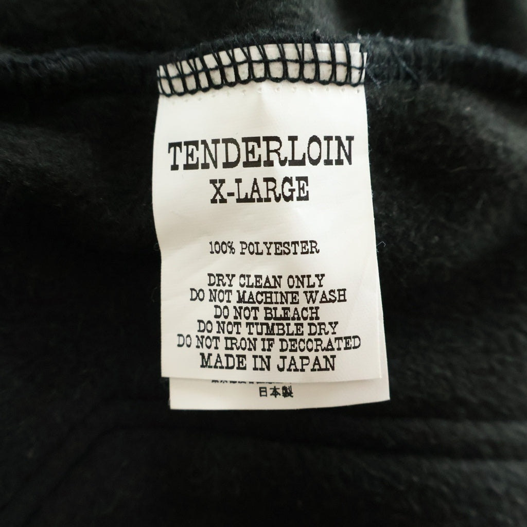 TENDERLOIN(テンダーロイン) 20AW FLEECE JKT フリース スナップボタン ジャケット ブラック