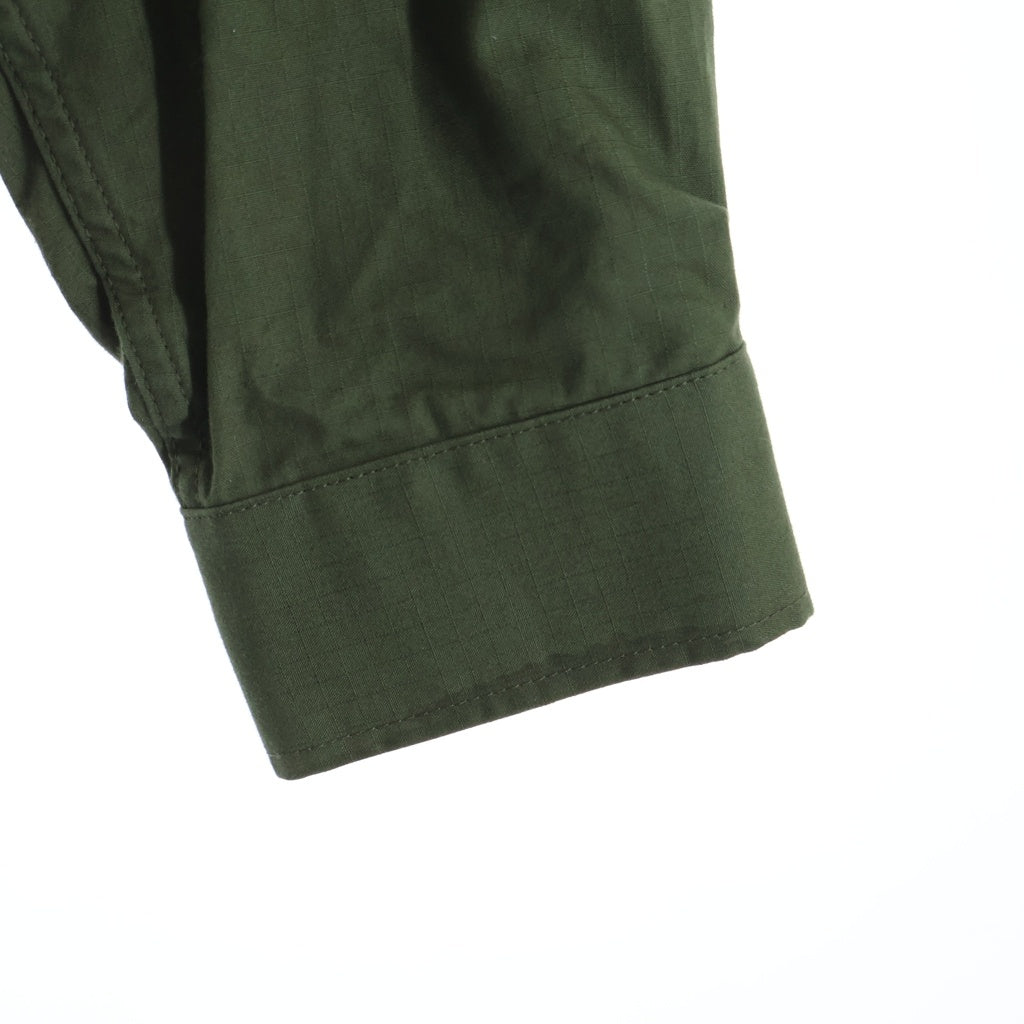 WTAPS(ダブルタップス) 21AW MODULAR/LS/RIPSTOP モデュラー リップストップ ミリタリー長袖シャツ カーキ 212BRDT-SHM03