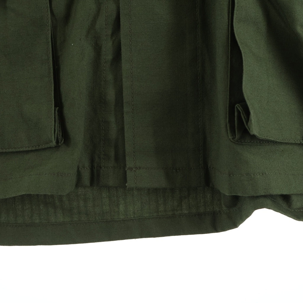 WTAPS(ダブルタップス) 21AW MODULAR/LS/RIPSTOP モデュラー リップストップ ミリタリー長袖シャツ カーキ 212BRDT-SHM03