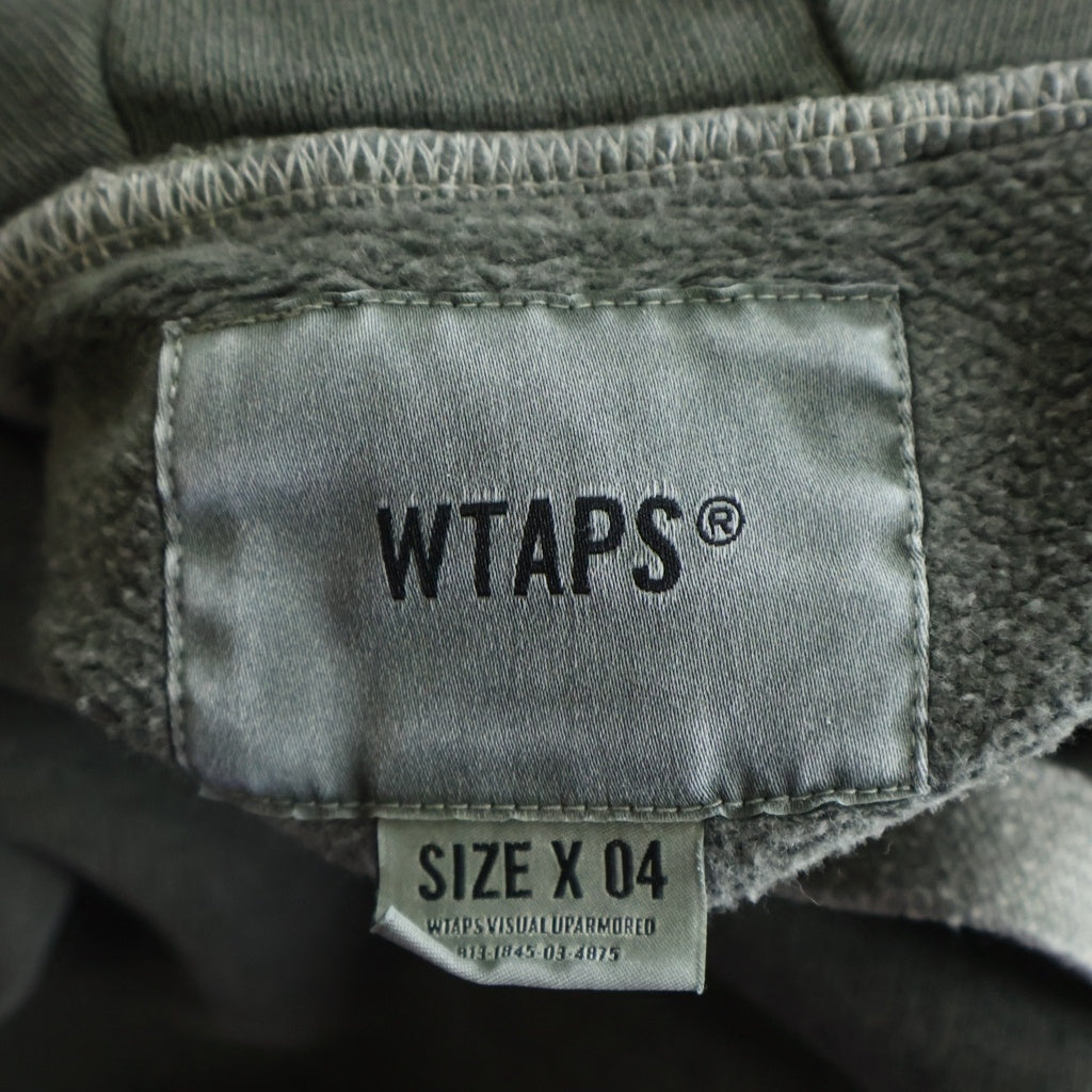 WTAPS(ダブルタップス) 19SS PARA SWEAT SHIRT パラ プルオーバーフーディー パーカー グレー 191ATDT-CSM26