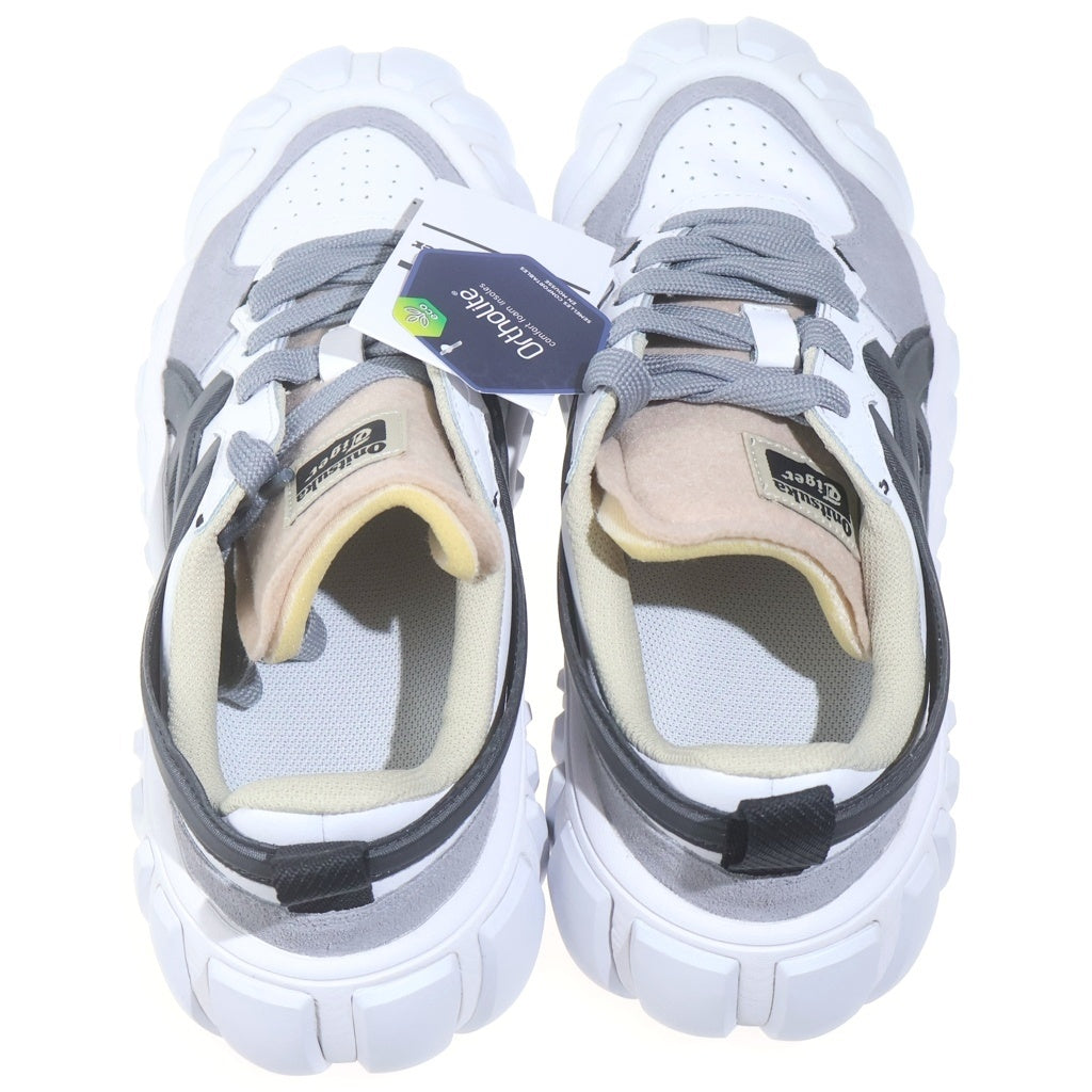 Onitsuka Tiger(オニツカタイガー) DENTIGRE LS デンティグレ ボリュームソール ローカットスニーカー ホワイト/グレー US10/28cm 1183B421-100