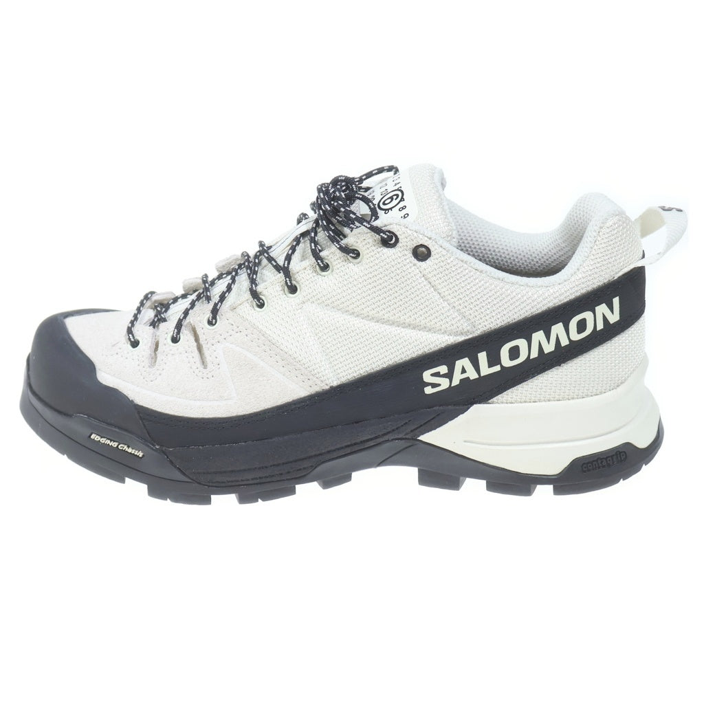 SALOMON(サロモン) ×MM6 Maison Margiela X-ALP エムエムシックスメゾンマルジェラ エックスアルプ ローカットスニーカー ホワイト US7.5/24.5cm 475362 レディース