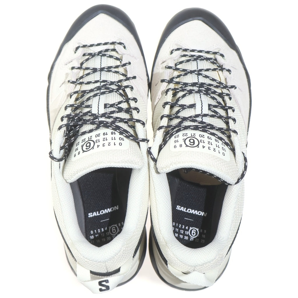 SALOMON(サロモン) ×MM6 Maison Margiela X-ALP エムエムシックスメゾンマルジェラ エックスアルプ ローカットスニーカー ホワイト US7.5/24.5cm 475362 レディース